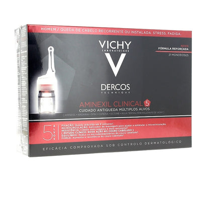 Dercos Aminexil Xp Hombre 21 Ampollas