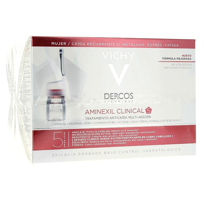 Dercos Aminexil Xp Mujer 42 Ampollas