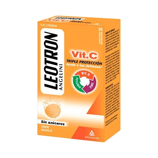Leotron Vitamina C 36 Comprimidos Efervescentes