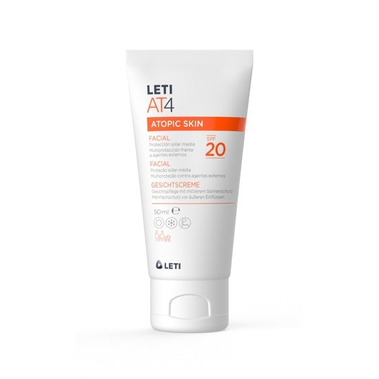 Leti At-4 Crema Facial Spf20 50 Ml
