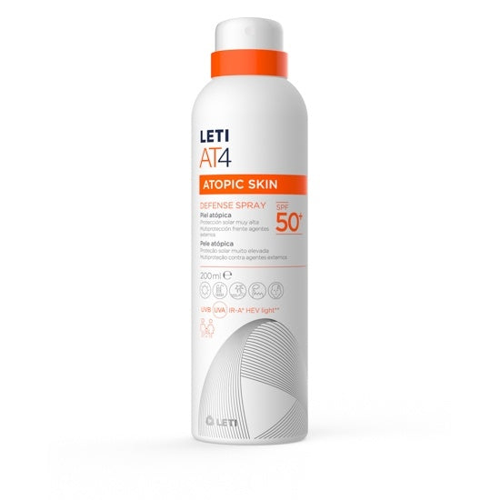 Leti At-4 Defense Spray Spf 50+ 200 Ml