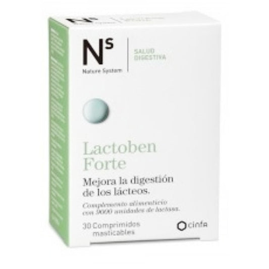 N+S Lactoben Forte 30  Comprimidos Masticables