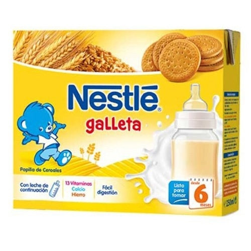 Nestlé Papilla Líquida Galleta 2 X 250 Ml