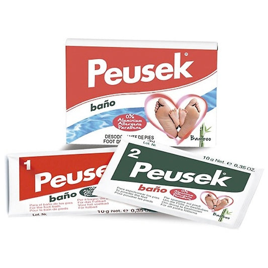 Peusek Baño Antitranspirante 2 Bolsitas