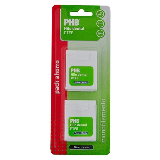 Phb Pack Duplo Hilo Dental Ptfe Fluor-Menta