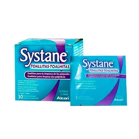 Systane 30 Toallitas Húmedas Estériles
