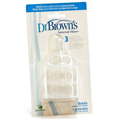 Tetina Dr Brown´S Options 3M+ Boca Ancha