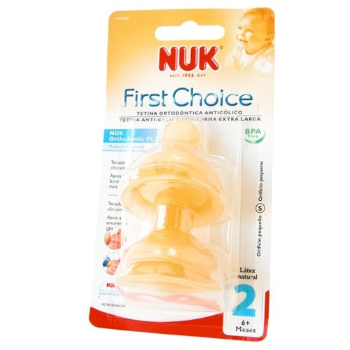 Tetina Nuk Ancha Fc 2S Látex Bi 2 Unidades