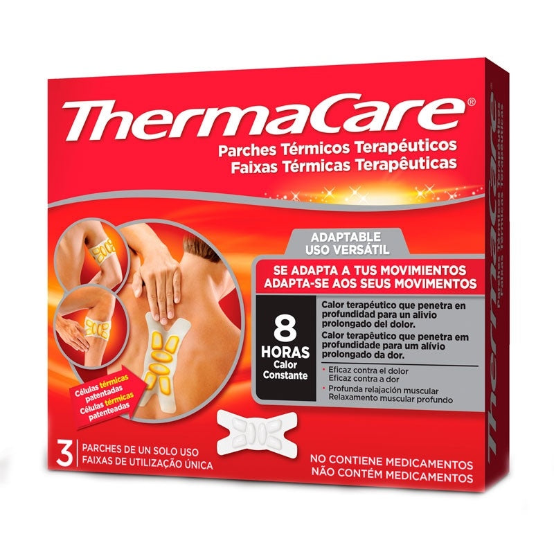 Thermacare Adaptable 3 Parches Térmicos