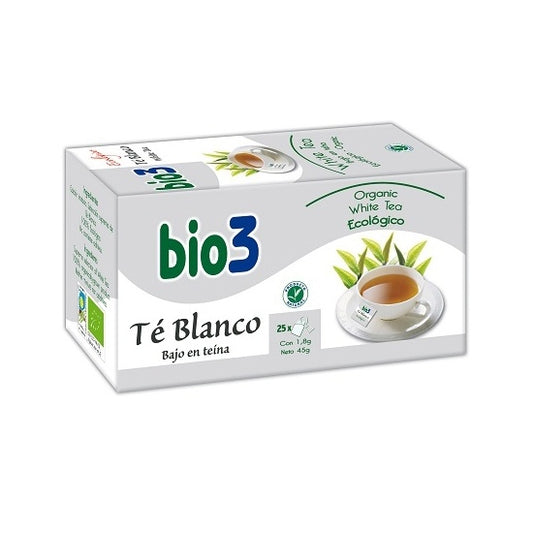 Bie 3 Té Blanco Ecológico 25 Bolsitas