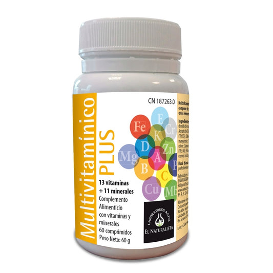 El Naturalista Multivitamínico Plus 60 Comprimidos