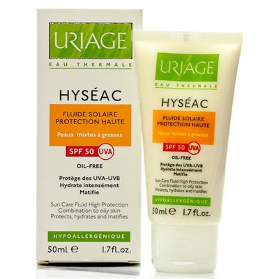 Uriage Hyseac Fluido Solar Spf50 50 Ml