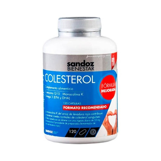 Sandoz Bienestar Colesterol 120 Cápsulas
