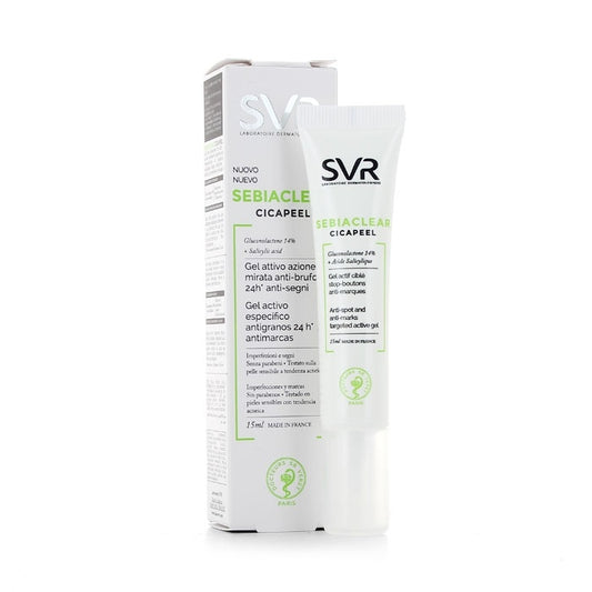 SVR Sebiaclear Cicapeel Gel Activo 15 Ml