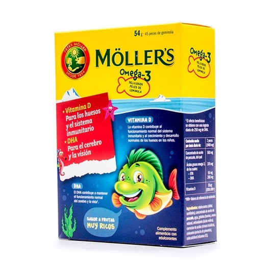 Moller´S Omega 3 45 Peces De Gominola