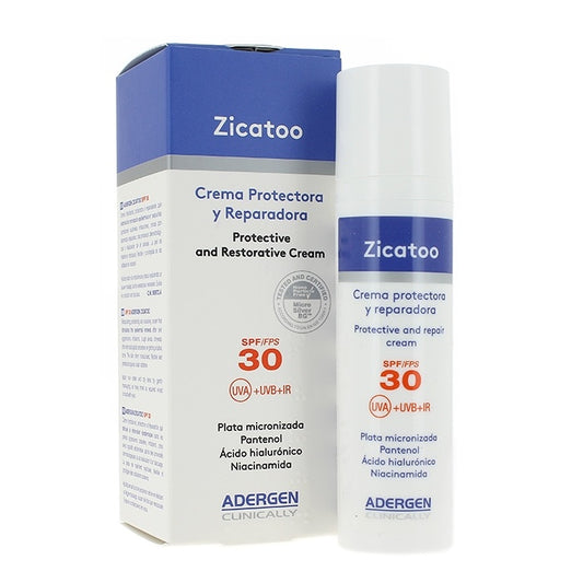 Adergen Zicatoo Crema Protectora Y Reparadora 75 Ml
