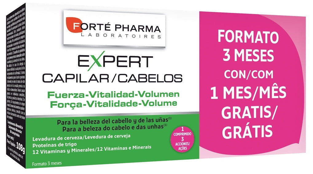 Expert Capilar Pack 3X28 Comprimidos