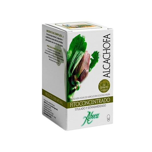 Fitoconcentrado Alcachofa 500 Mg 50 Cápsulas