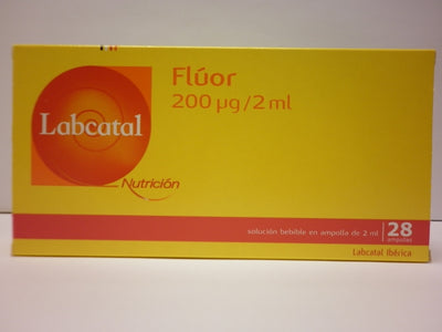 Labcatal 6 Fluor 28 Ampollas