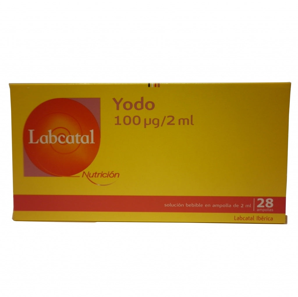 Labcatal 7 Iodo 28 Ampollas