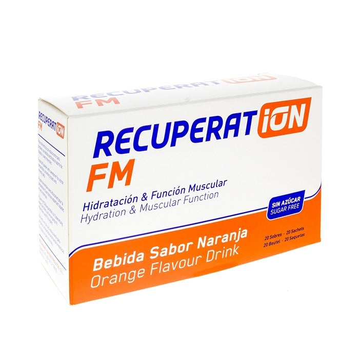 Recuperation Fm 20 Sobres Naranja Sin Azúcar
