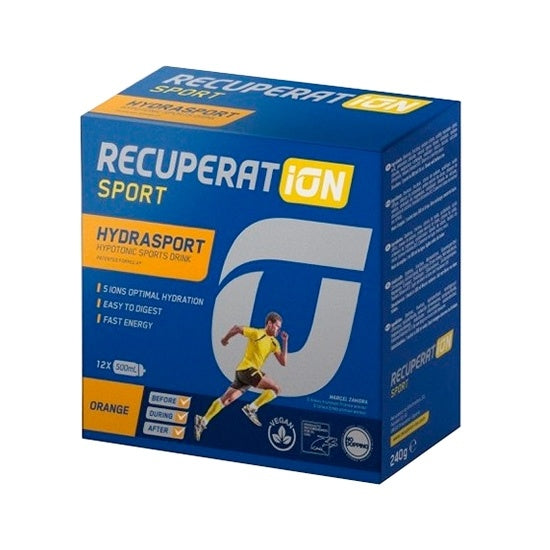 Recuperation Hidrasport Naranja 12 Sobres