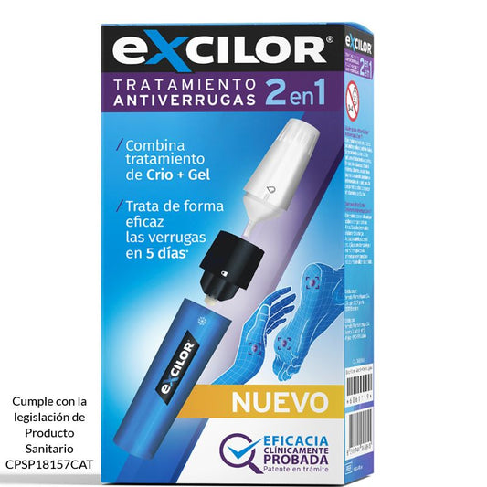 Excilor Tratamiento Antiverrugas 2 en 1