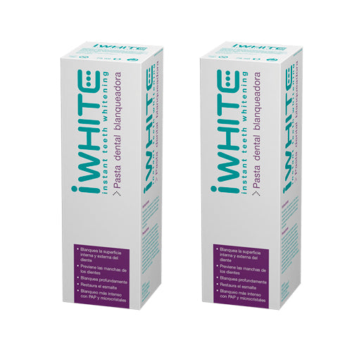 i-White Pasta Dental Blanqueadora 75 ml Pack 2a Unidad 50%
