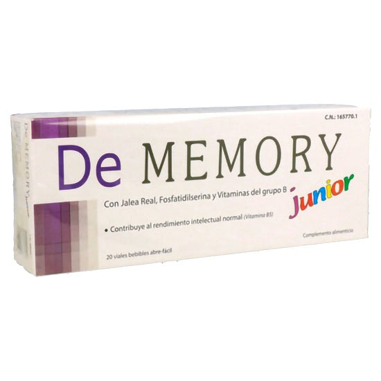 De Memory Junior 20 Viales 10 ml