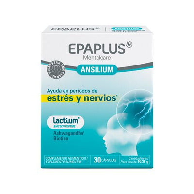Epaplus Mentalcare Ansilium 30 cápsulas + 2 GRATIS