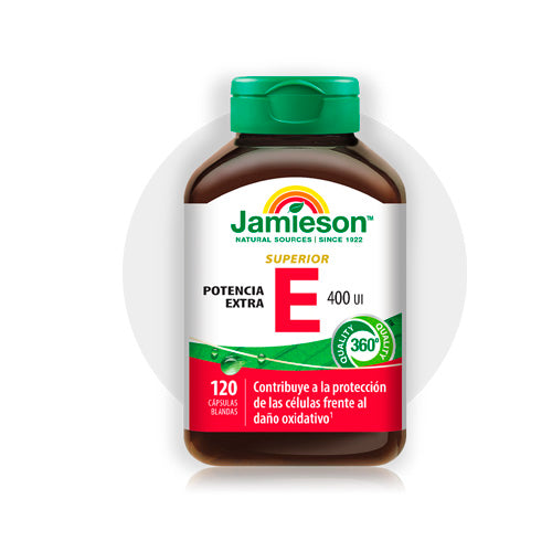 Jamieson Vitamina E 400 UI 120 Cápsulas Blandas