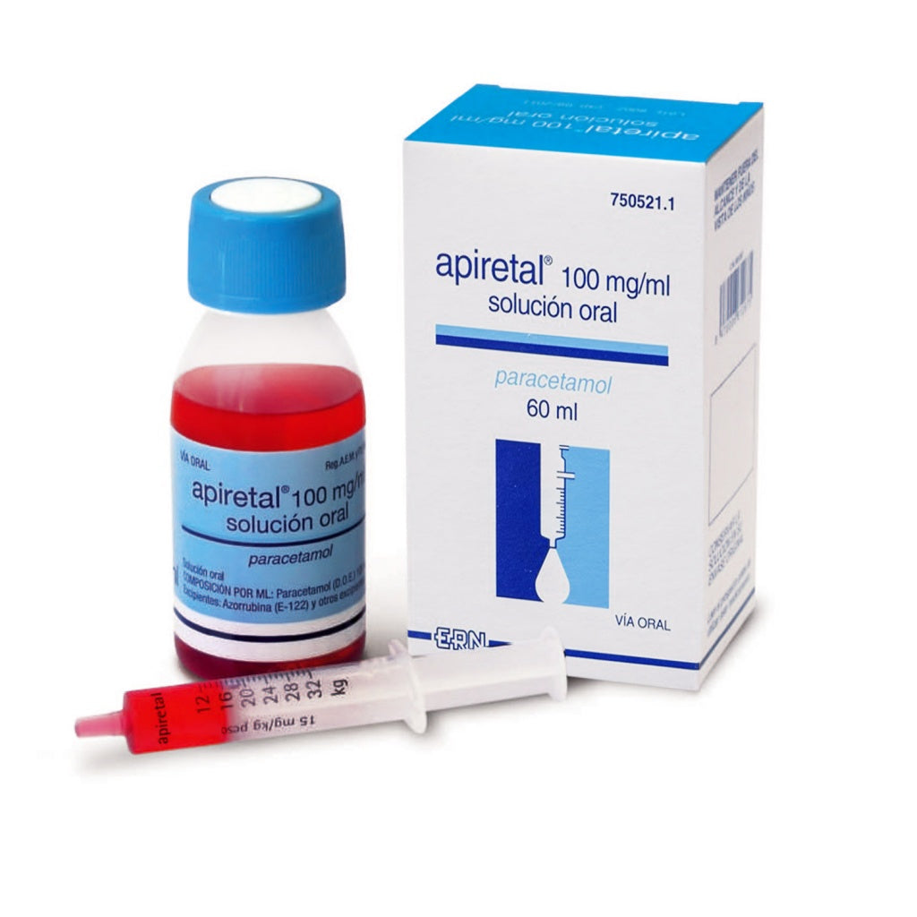 Apiretal Paracetamol en gotas 60 ml