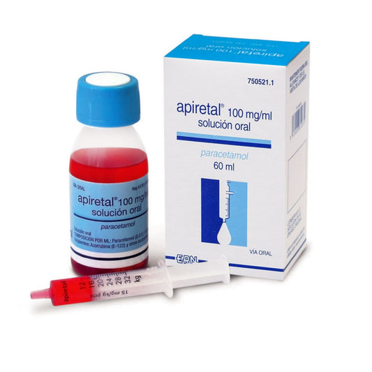 Apiretal Paracetamol en gotas 60  ml