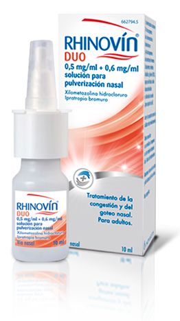 Rhinovin Duo nebulizador nasal 10 ml