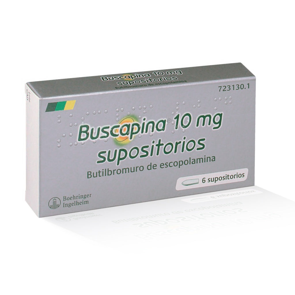 Buscapina 6 suposotorios adultos