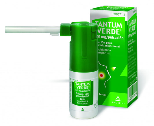 Tantum Verde 510 mcg aerosol bucal 15 ml