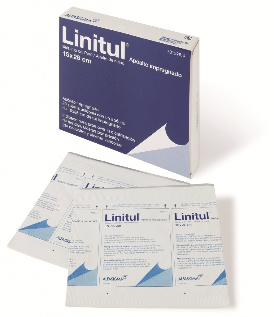 Linitul 15 X 25 cm 20 sobres unidosis