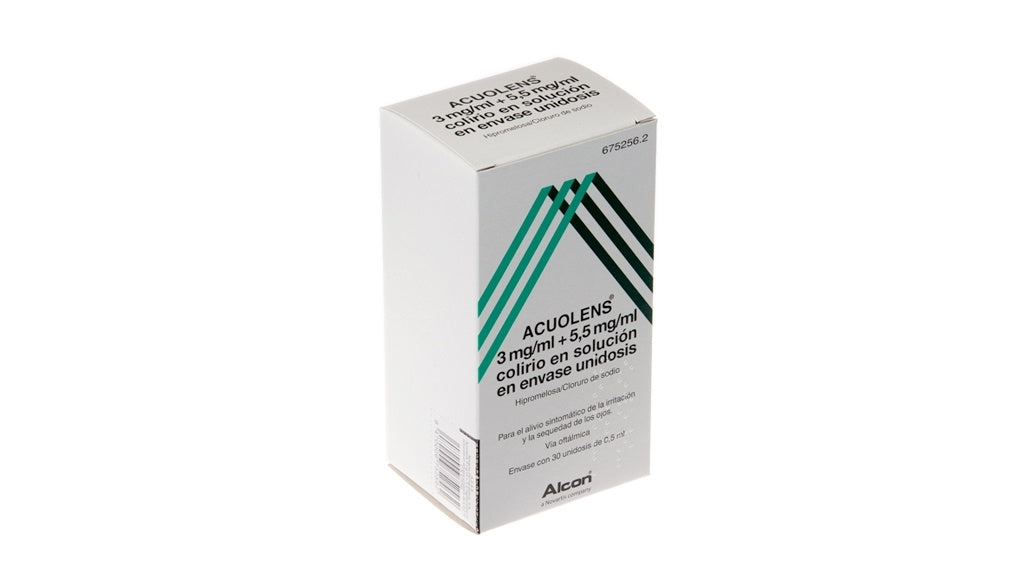 Acuolens colirio 30 monodosis 0.5 ml