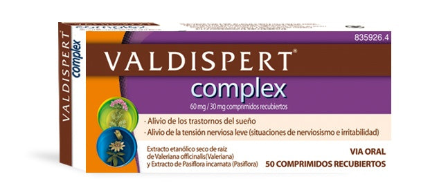 Valdispert Complex 60/30 mg 50 comprimidos
