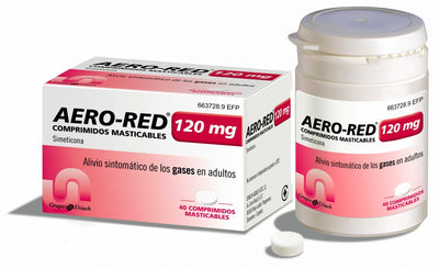 Aero Red 120 mg 40 comprimidos masticables