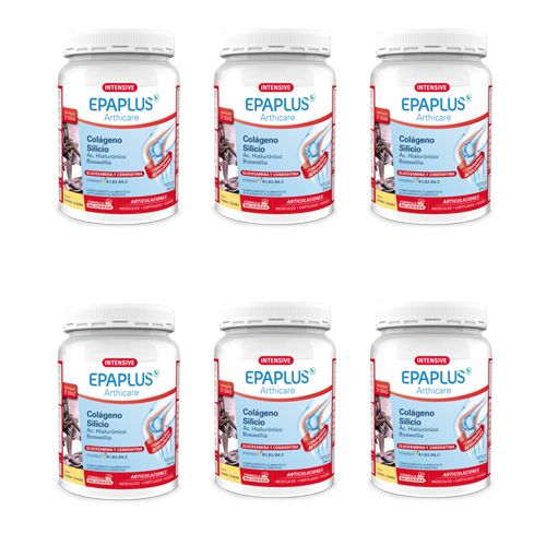 Epaplus SIXPLO Colágeno Intense Con Glucosamina Y Condroitina PACK 6X278.7 g (30 días)