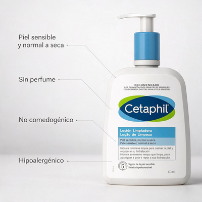 Cetaphil Loción Limpiadora 473 ml