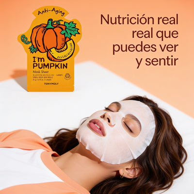 Tonymoly Mascarilla I´m Real Pumpkin (Calabaza)