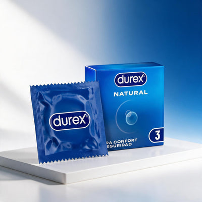 Durex Preservativos Natural 3 uds