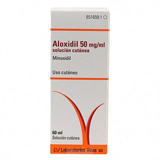 Aloxidil 50 Mg/Ml Solucion Cutanea 1 Frasco 60 Ml