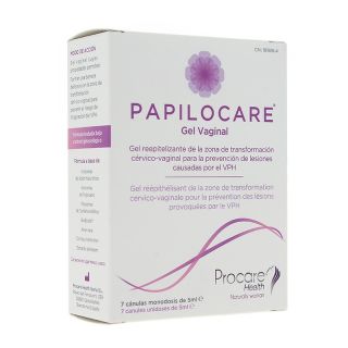 Papilocare Gel Vaginal 7 cánulas de 5 ml