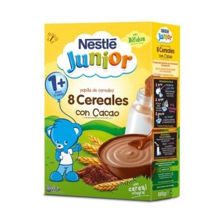 Nestlé Papilla 8 Cereales Al Cacao 600 G