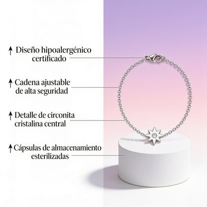 Benton Pharma PULSERA Estrella Acero