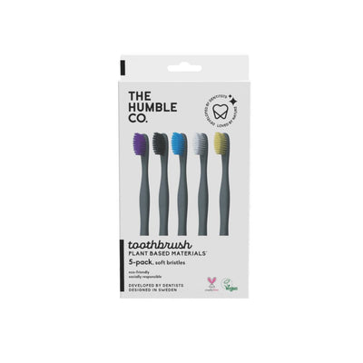 The Humble Pack cepillos Vegetales negros 5 uds