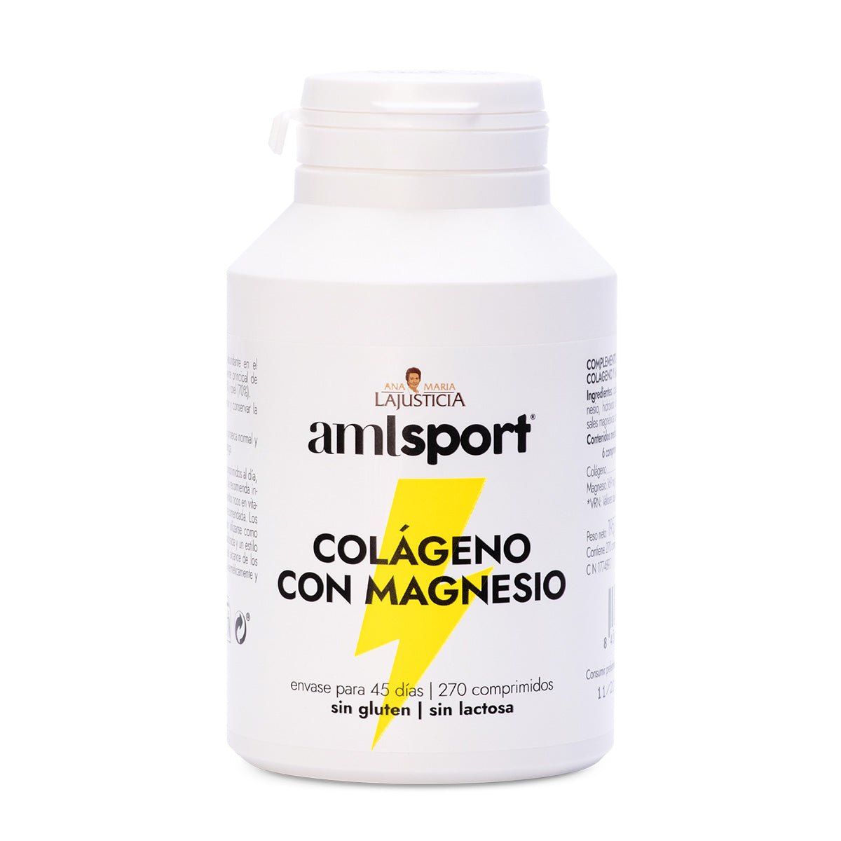 AML Sport Colágeno con Magnesio 270 Comprimidos